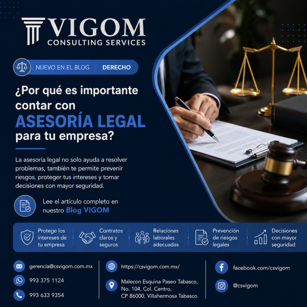 ¿Por qué es importante contar con asesoría legal para tu empresa?